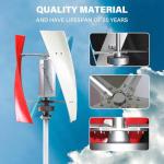 14000W Portable Vertical Wind Turbine Generator Kit