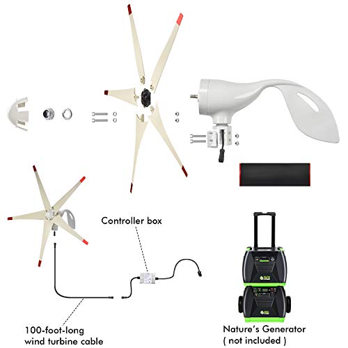 Elite Platinum Solar & Wind Home Turbine System