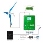 2000W Off-Grid Wind Solar Hybrid Charge Controller