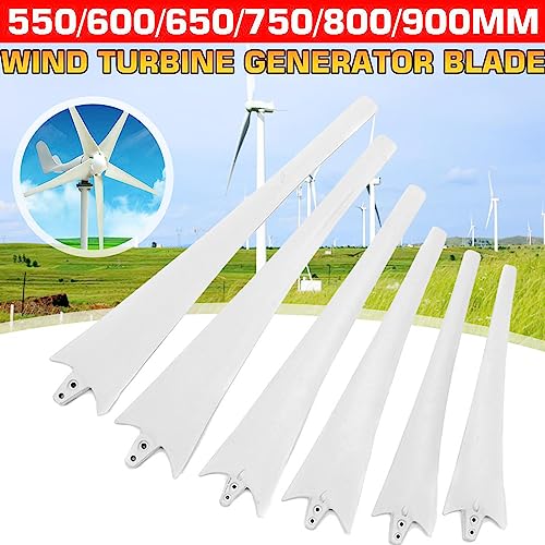 AISINILALAO 5Pcs 900mm Horizontal Wind Turbine Blades