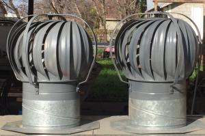 20” Octagon Wind Turbine Ventilator - Set of 2