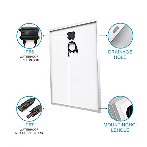 1000W Wind Turbine Solar Panel Kit for Home