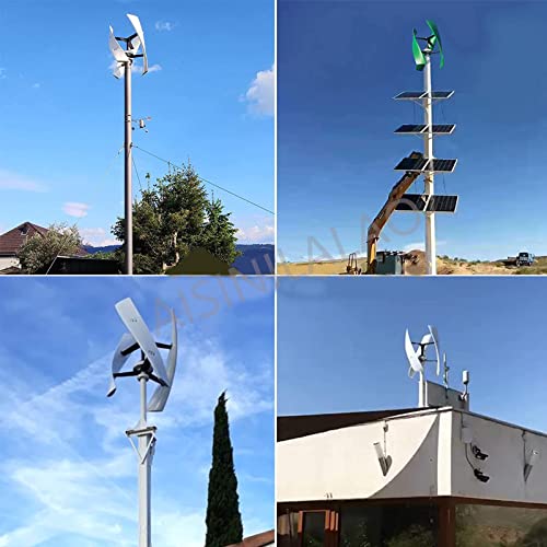 New Efficient Vertical Wind Turbine, 9000W 3 Blades