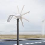 600W 12V 8-Blade Home Wind Turbine Kit