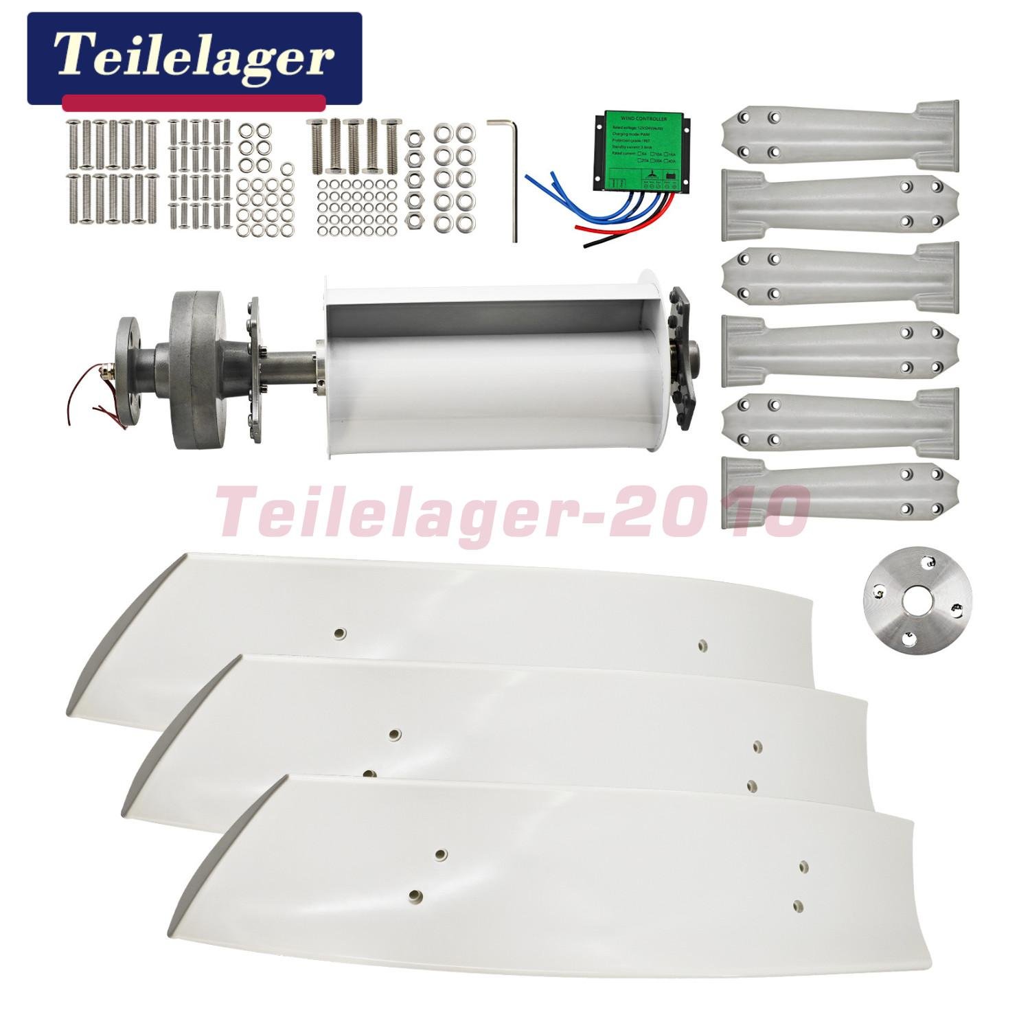 100W 12V 3-Blade Wind Turbine Kit