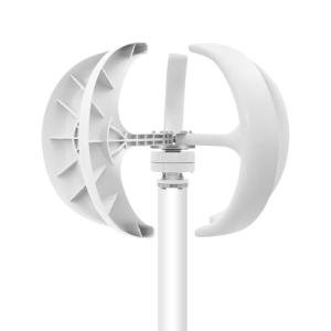 600W 5-Blade Vertical Axis Wind Turbine Kit, 24V