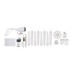 600W 12V 8-Blade Home Wind Turbine Kit