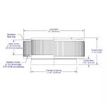12" Aluminum No Moving Parts Home Wind Turbine