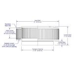 12-Inch Aluminum Wind Turbine with No Moving Parts