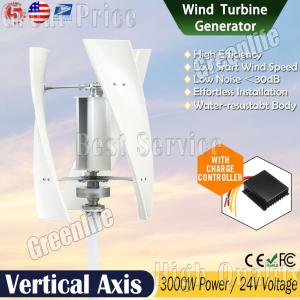 3000W Vertical Wind Turbine Kit for Home