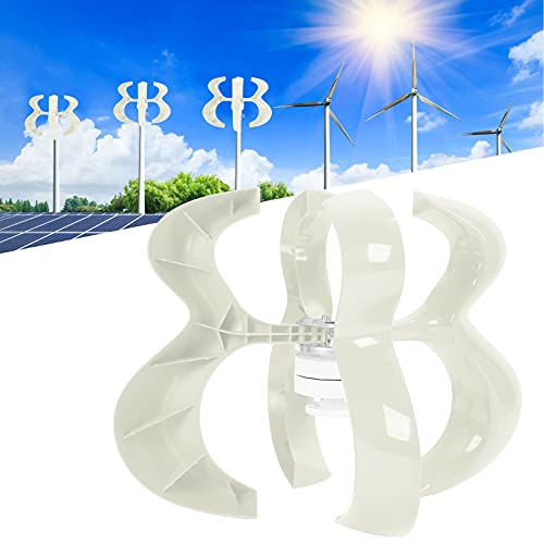 600W White Vertical Axis Wind Turbine Kit for Home
