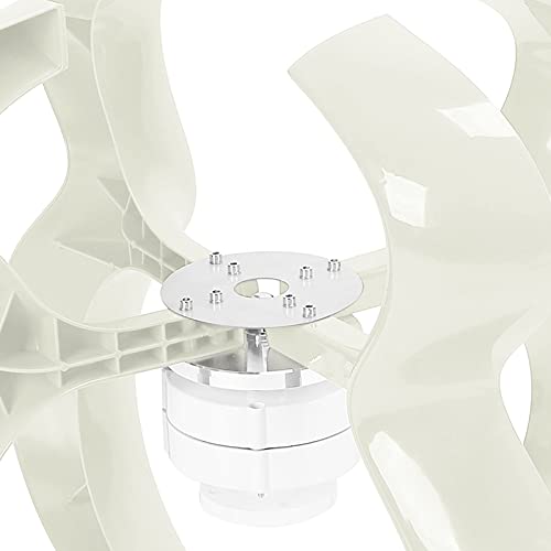 600W White Vertical Axis Wind Turbine Kit for Home