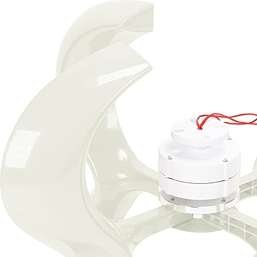 600W White Vertical Axis Wind Turbine Kit for Home