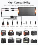 Compact 110W Solar Panel for Portable Power Stations