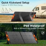 Compact 110W Solar Panel for Portable Power Stations