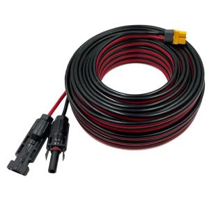 XT60 to Solar Connector Cable, 12AWG, 50FT