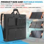 Travel Carrying Case for Solar Panel Batteries