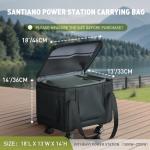 Santiano Power Station Bag with Wheels, Waterproof