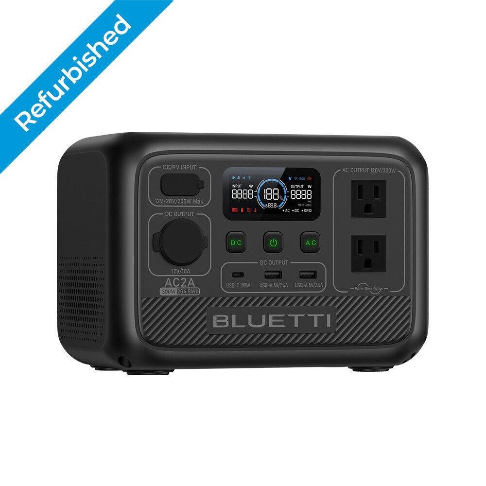 BLUETTI AC2A 300W Portable Solar Power Station