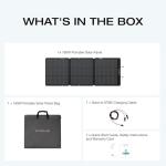 EF ECOFLOW 160W Portable Solar Panel for Home