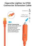 XT60 Connector Car Charger Extension Power Cable
