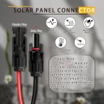 COMeap Solar Panel Cable for Ecoflow and Anker