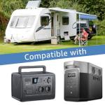 Portable Solar Car Charger for Ecoflow & Bluetti