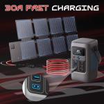 GIBBAB XT60 Adapter Cable for Solar Charging