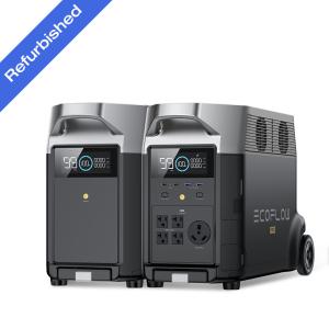 EcoFlow DELTA Pro Power Station with Extra Battery