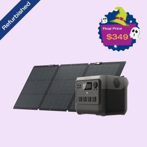 EcoFlow RIVER 2 Pro Solar Generator with 160W Panel