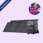 EcoFlow DELTA Pro Solar Generator and Panel Kit