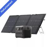 EcoFlow RIVER 2 Pro Solar Generator with 160W Panel