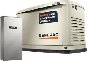 Generac 22kW Home Generator with 200 Amp Switch