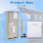 200 Amp Automatic Transfer Switch for Generators