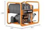 Generac XD5000E 5000-Watt Diesel Portable Generator