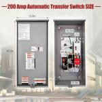 200 Amp Automatic Transfer Switch for Home Use