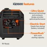 Generac 3500W Portable Inverter Generator - Ultra-Quiet