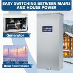 200-AMP Automatic Transfer Switch for Whole House