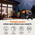 Generac 8,000 Watt Portable Generator with COsense