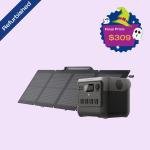 EcoFlow RIVER 2 Pro Solar Generator with Panel