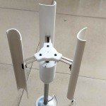 12V Vertical Wind Turbine Generator with 3 Blades