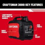 Craftsman C0010030 3,000-Watt Gas Generator