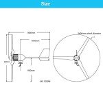 2000W Wind Turbine Kit for Home Energy Use