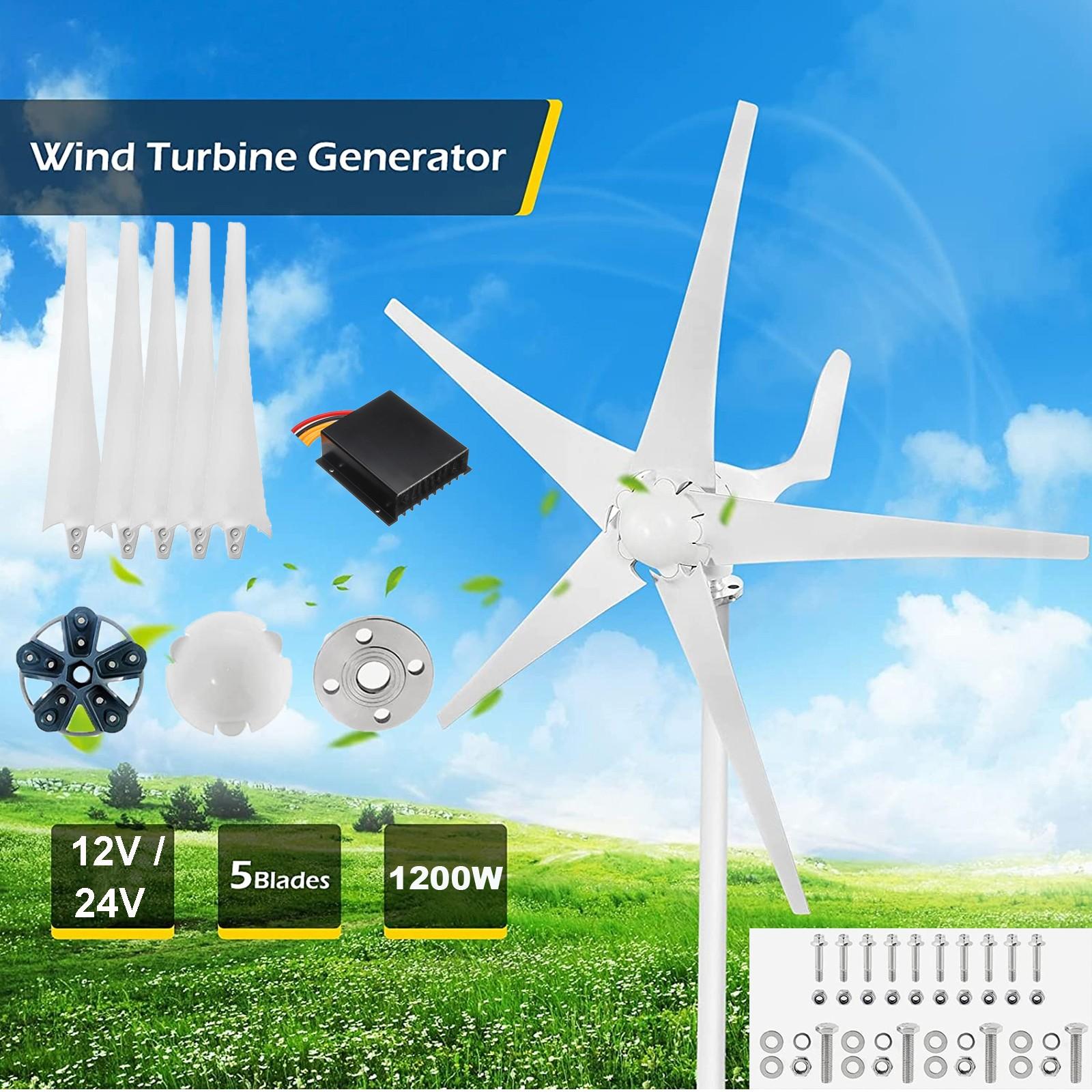 1200W Wind Turbine Generator for Off-Grid Power