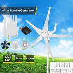 1200W Wind Turbine Generator for Off-Grid Power