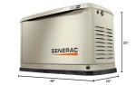 Generac 24kW Home Backup Generator with Transfer Switch