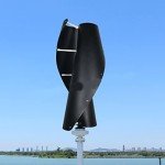 Home Vertical Wind Turbine Generator with MPPT Controller