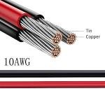 XT60 to Solar Connector Cable, 10AWG, 25FT