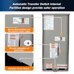 Yitrust 200 Amp Automatic Transfer Switch for Generators