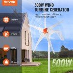 500W 12V Wind Turbine Generator Kit with Controller